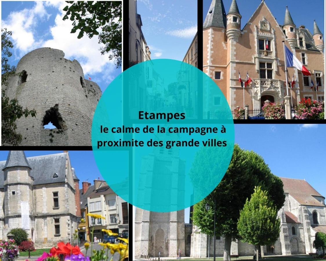 Apartamento Voyage Au Coeur D Étampes Exterior foto